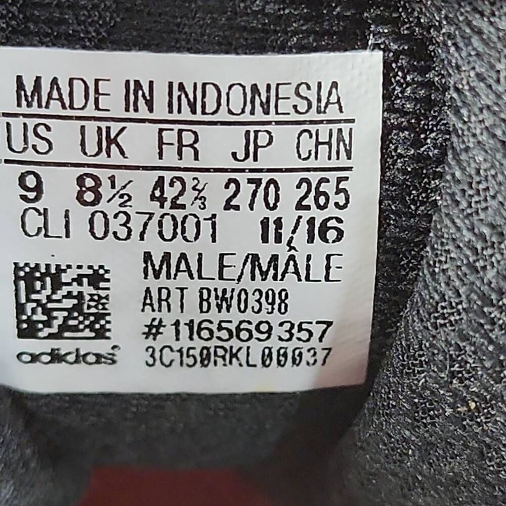 Adidas Men's Vigor Bounce Trail Runner Mens Size 9 Red/Black - Picture 11 of 11